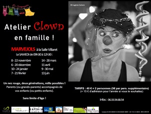 Clown famille Marvejols