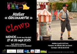 Dcouverte clown 2025