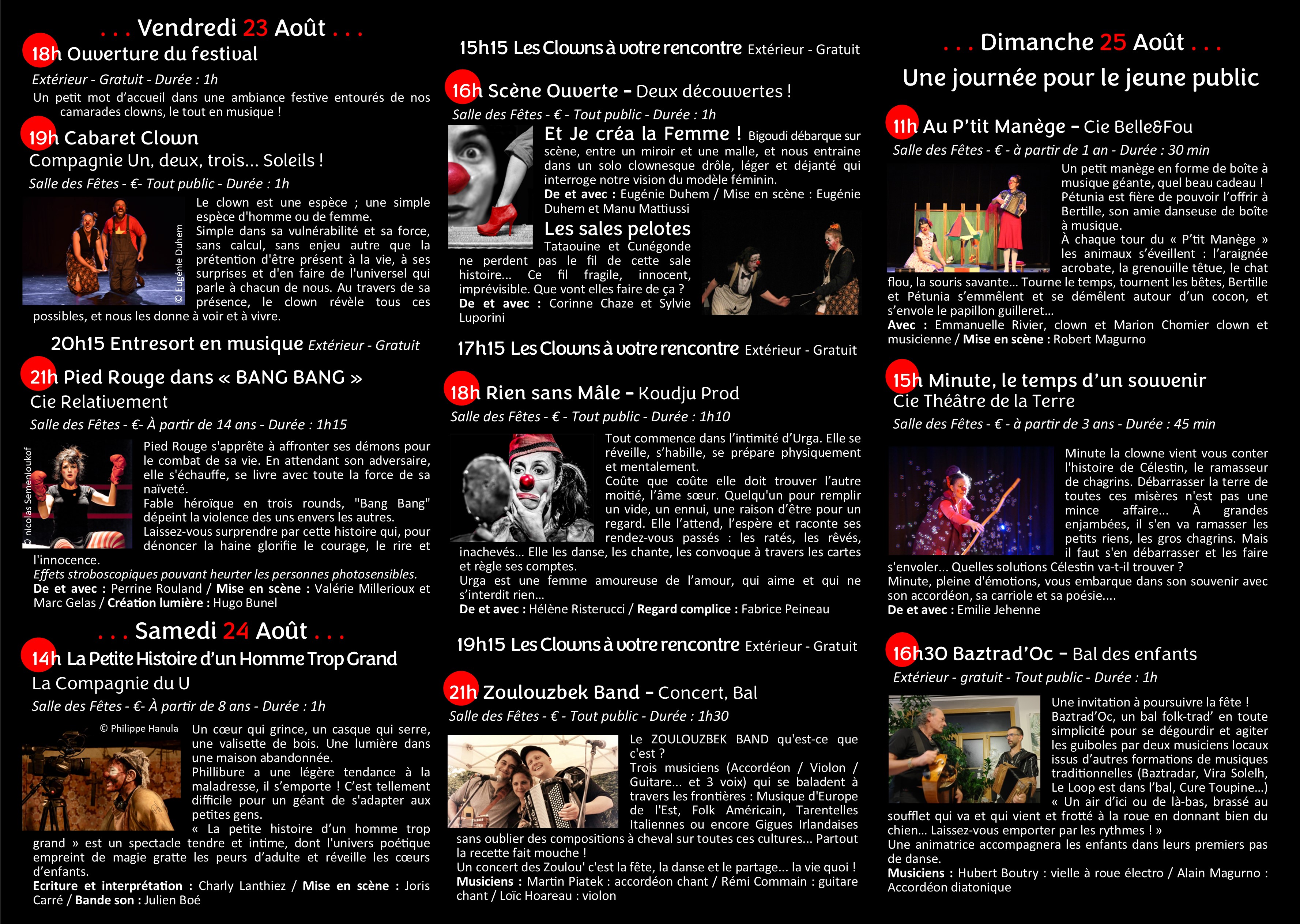 Tract FestivalduClown 2024 V
