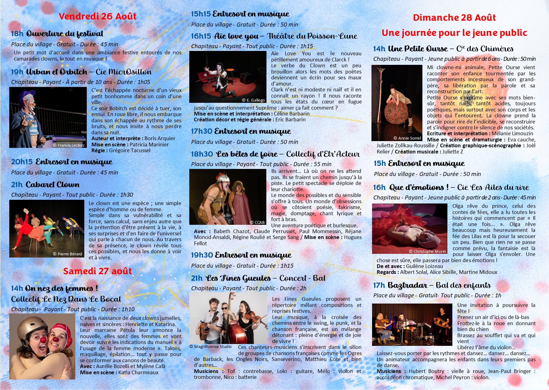 Tract FestivalduClown 2022 V