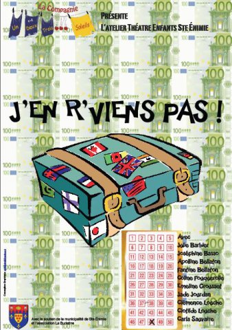 Affiches spectacles d'ateliers