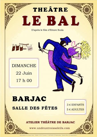 Affiches spectacles d'ateliers