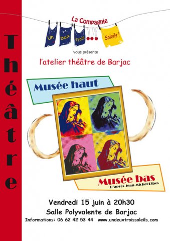 Affiches spectacles d'ateliers