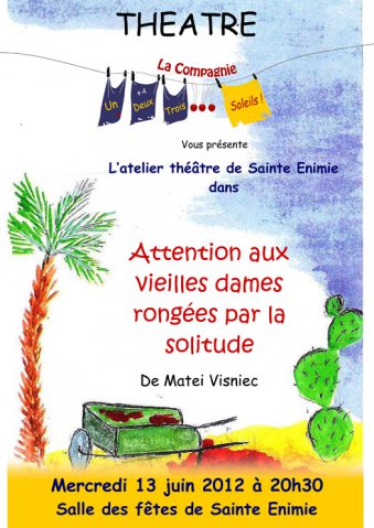 Affiches spectacles d'ateliers