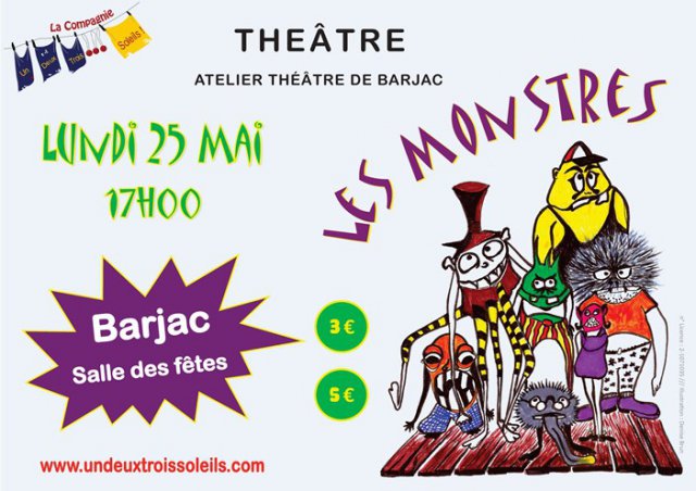 Affiches spectacles d'ateliers