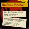 Affiches des stages et ateliers