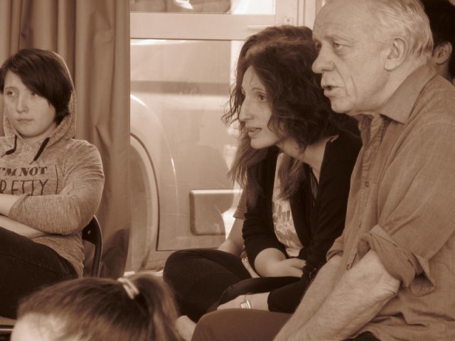 Atelier théâtre public Collège Marcel Pierrel avril 2016