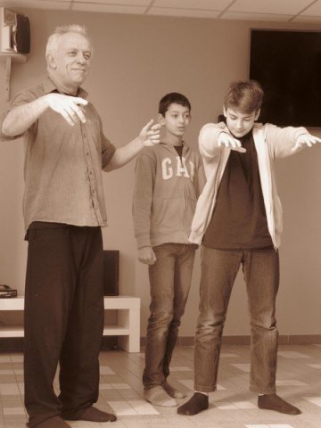 Atelier théâtre public Collège Marcel Pierrel avril 2016